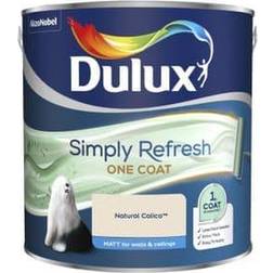 Dulux Simply Refresh One Coat Wall Paint, Ceiling Paint Natural Calico 2.5L