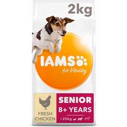 IAMS Vitality Senior Small and Medium Breed Dog Food with Fresh Chicken 2kg