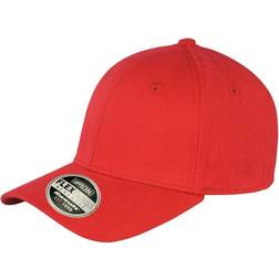 Result Headwear Core Kansas Flex Cap - Red