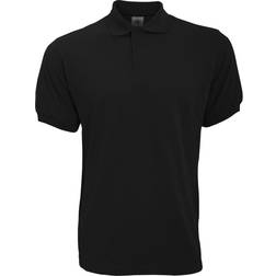 B&C Collection Safran Short-Sleeved Polo Shirt M - Black