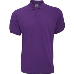 B&C Collection Safran Short-Sleeved Polo Shirt M - Burgundy