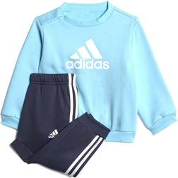 adidas Infant Badge of Sport Jogger Set - Bliss Blue/White (HM8940)