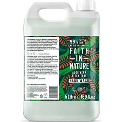 Faith in Nature Hand Wash Aloe Vera & Tea Tree 5000ml