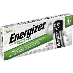 Energizer Rechargeable AAA Power Plus 10-pack