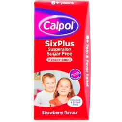 Calpol Six Plus Suspension Sugar Free