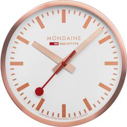 Mondaine A990CLOCK18SBK Wall Clock 25cm