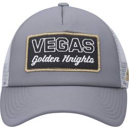 adidas Vegas Golden Knights Locker Room Foam Trucker Snapback Hat - Gray/White