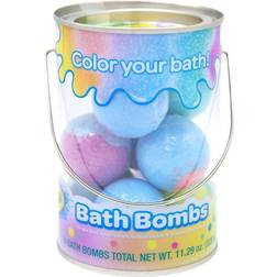 Crayola Bath Bombs Grape Jam Laser Lemon Cotton Candy & Bubble Gum Scented 8 Bath Bombs 11.29 oz (320 g)