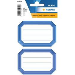 Herma stickers Vario skolbok blå ram (6)