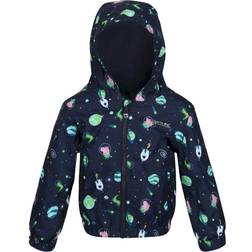 Regatta Childrens/Kids Muddy Puddle Cosmic Peppa Pig Padded Jacket (18-24 Months) (Navy)
