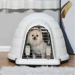 PawHut Plastic Dog House Kennel