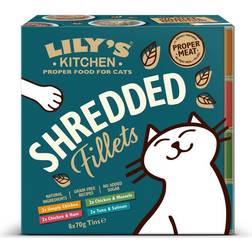 Lily's kitchen Cat Shredded Fillets Multipack 8X70g
