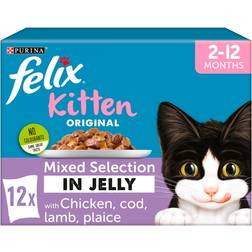 Felix Kitten Mixed Selection in Jelly 12x100g