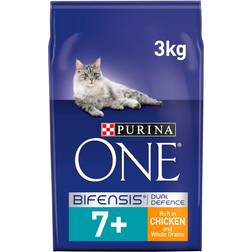 Purina ONE Senior 7+ Dry Cat Food Chicken 3kg