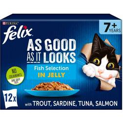 Felix As Good As It Looks Senior Fish 12 Pack