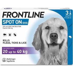 Frontline Spot On Dogs 20-40 pipettes