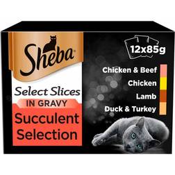 Sheba Select Slices Succulent Cat Food Pouches