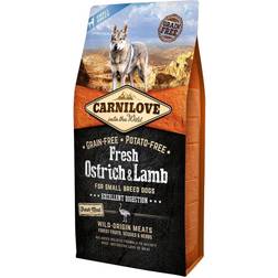 Carnilove Small Adult Dog Food 6KG Fresh Ostrich & Lamb