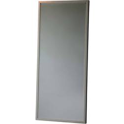 Arlesey Large Rectangle Leaner Silver Wall Mirror