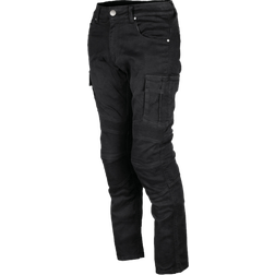 GMS Lizard Cargo Motorcycle Textile Pants, black