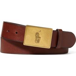Polo Ralph Lauren Plaque Leather Belt