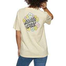 Santa Cruz Ditsy Dot T-Shirt Pearl