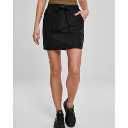 Urban Classics Ladies Viscose Twill Skirt (Svart, 3XL)