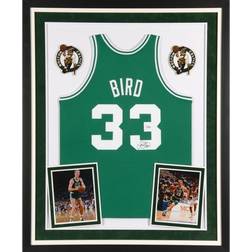 Fanatics Boston Celtics Larry Bird Deluxe Framed Autographed Green Mitchell & Ness Authentic Jersey