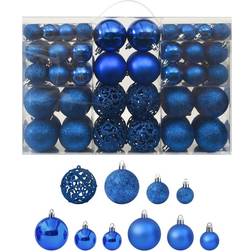 vidaXL Christmas Ball Christmas Tree Ornament 100pcs
