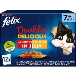 Felix As Good As It Looks Senior Mixed In Jelly 12X100g