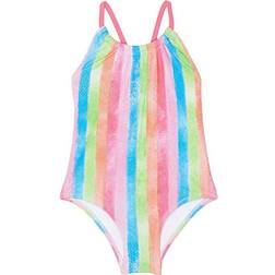 Hatley Kids Rainbow Stripes Swimsuit (Toddler/Little Kids/Big Kids) (Toddler)
