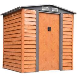 OutSunny Garden Storage Shed 845-171 Brown 2010 x 1970 x 1600 mm 160x201cm