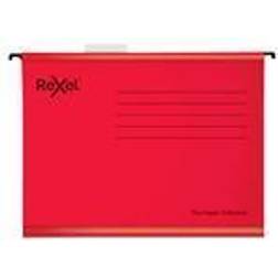 Rexel Classic Suspension Files A4 Red (25 Pack)