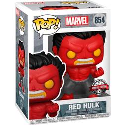 Funko Marvel Pop! Red Hulk Bobble-Head #854 Exclusive