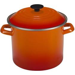 Le Creuset Flame Enameled Steel with lid 7.57 L 25.4 cm