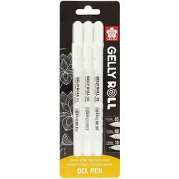 Sakura Gelly Roll Gel Pen Classic White Mixed 3 Set