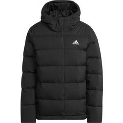 adidas Helionic Hooded Down Jacket Plus Size - Black