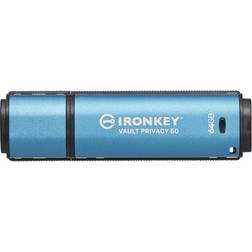 Kingston Kingston IronKey Vault Privacy 50 Encrypted USB 64GB