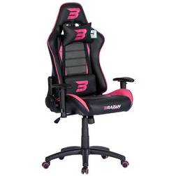 Brazen Gamingchairs Sentinel Elite PC Gaming Chair - Black/Pink