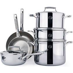 Saveur Selects Voyage Cookware Set with lid 10 Parts