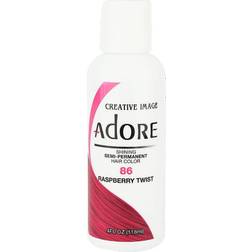 Adore Creative Image Semi-Permanent Hair Color #086 Raspberry Twist 2-pack