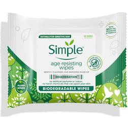 Simple Biodegradable Age Resisting Cleansing Wipes