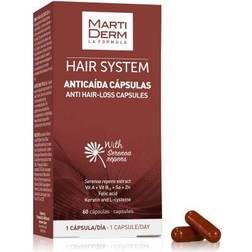 Martiderm Anti Hair-Loss Capsules Food Supplement 60 caps