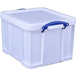Really Useful Boxes 35 Litre Extra Strong, white Storage Box