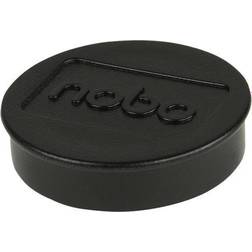 Nobo Whiteboard Magnets 38mm (Pack of 10) Black