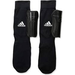 adidas Performance Youth Sock Shin Guards - Black/Core White
