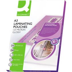 Q-CONNECT A3 Laminating Pouch 250 Micron (Pack of 100)