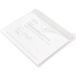 Office Depot Polypropylene A4 Document Wallets Clear (5/pk)