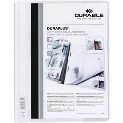 Durable Duraplus Quotation Filing Folder with Clear Title Pocket PVC