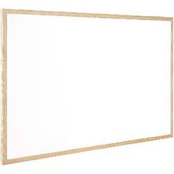 Q-CONNECT Wooden Frame Whiteboard 39.7x60cm